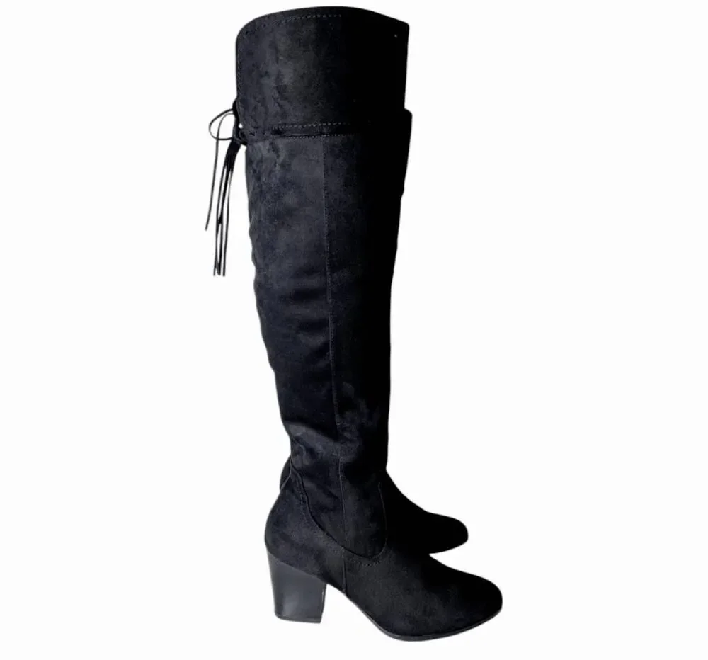 ANDREW GELLER Guava Over The Knee Boot Size 9M